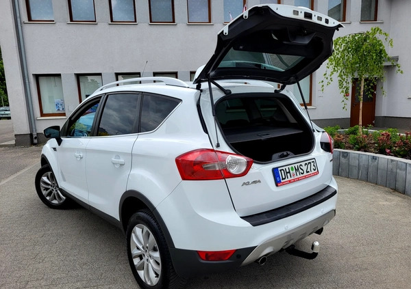 Ford Kuga cena 33900 przebieg: 197000, rok produkcji 2010 z Sulmierzyce małe 704